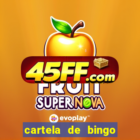 cartela de bingo 75 para imprimir